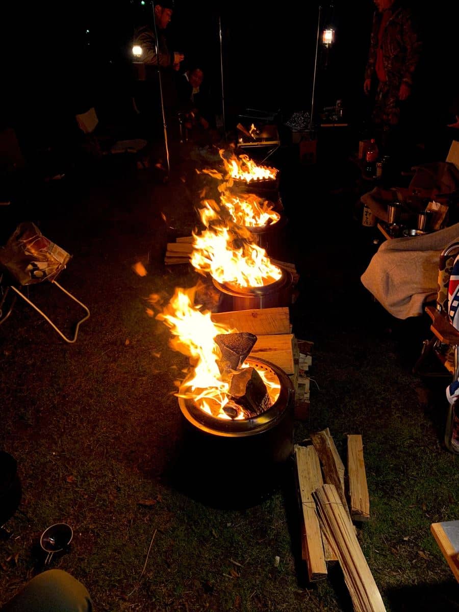 焚火